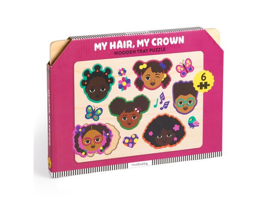 My Hair, My Crown Wooden Tray Puzzle