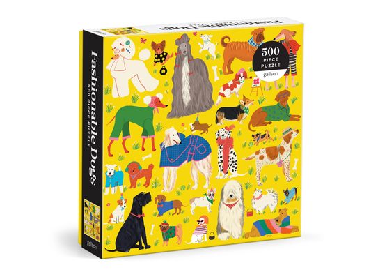 Fashionable Dogs 500 Piece Puzzle