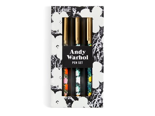 Warhol Flowers Everyday Pen Set