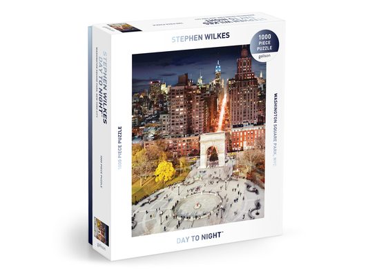 Stephen Wilkes Day to Night(tm) Washington Square Park 1000 Piece Puzzle