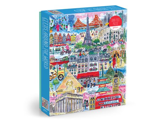 Michael Storrings Cities Around the World 1000 Piece Puzzle