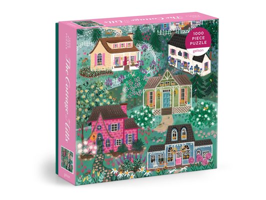 Joy Laforme the Cottage Hills 1000 Piece Puzzle in a Square Box