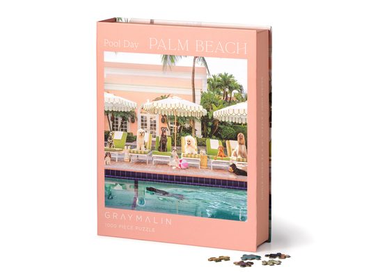 Gray Malin Palm Beach 1000 Piece Book Box Puzzle