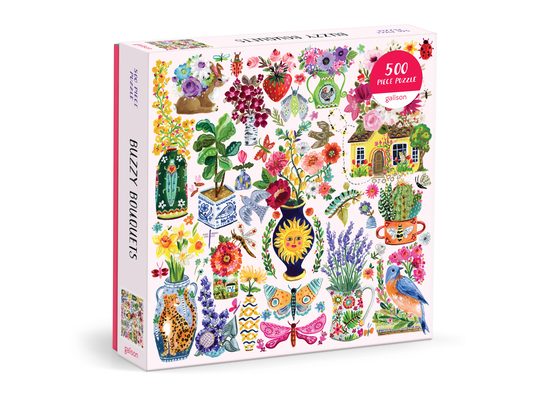 Buzzy Bouquets 500 Piece Puzzle