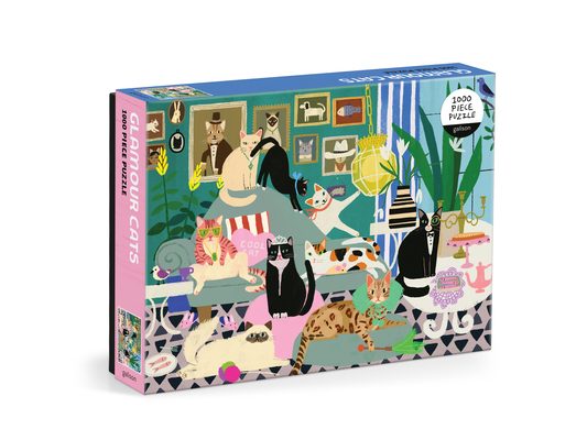 Glamour Cats 1000 Piece Puzzle