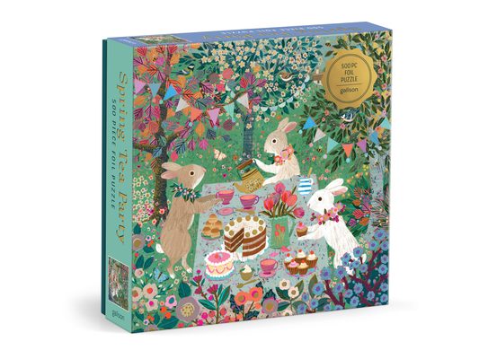 Spring Tea Party 500 Piece Foil Puzzle