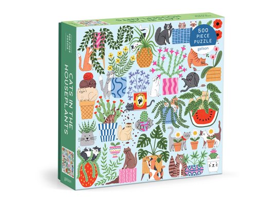 Cats in the Houseplants 500 Piece Puzzle