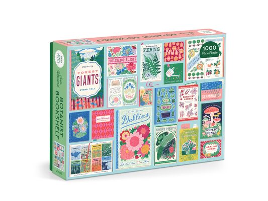 Ever Upward Botanist Bookshelf 1000 Piece Puzzle
