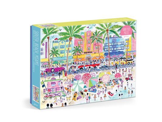 Michael Storrings South Beach Miami 1000 Piece Puzzle