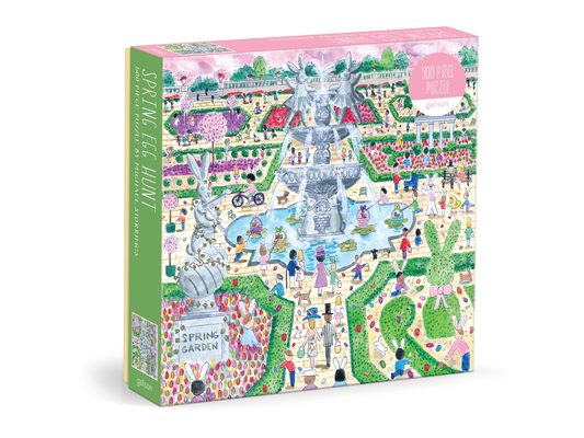 Michael Storrings Spring Egg Hunt 500 Piece Puzzle