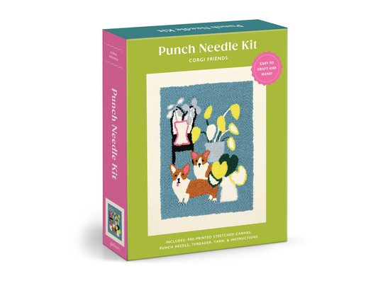 Corgi Friends Punch Needle Kit