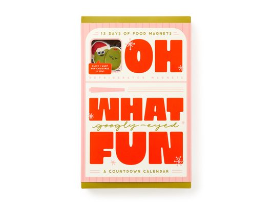 Oh What Googly-Eyed Fun Magnet Countdown Calendar