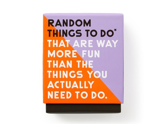 Random Things to Do Box