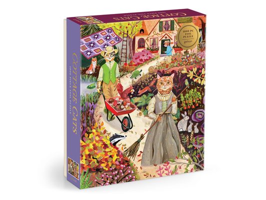Cottage Cats 1000 Piece Foil Puzzle