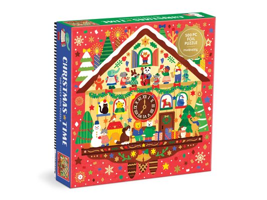 Christmas Time 500 Piece Foil Puzzle