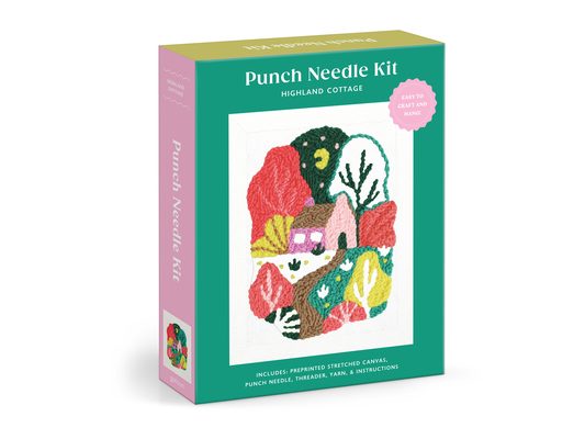 Highland Cottage Punch Needle Kit