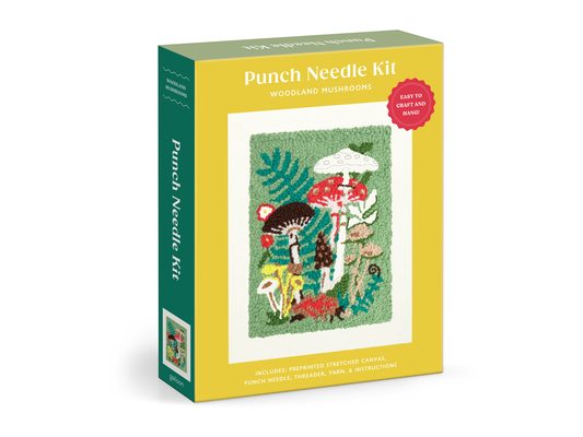 Woodland Mushrooms Punch Needle Kit
