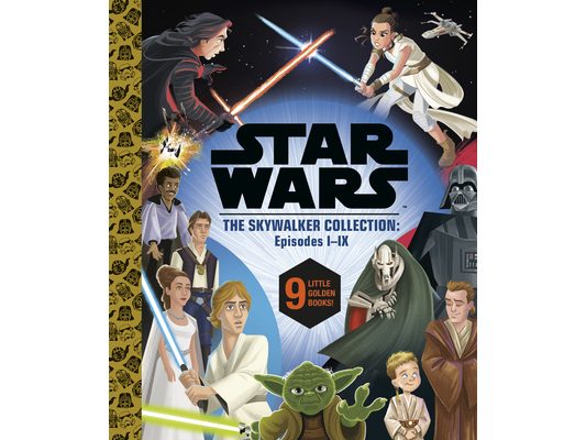 Star Wars Episodes I - IX: A Little Golden Book Collection (Star Wars)