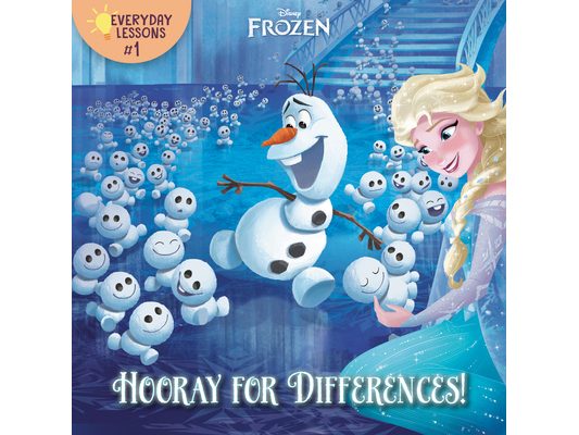 Everyday Lessons #1: Hooray for Differences! (Disney Frozen)