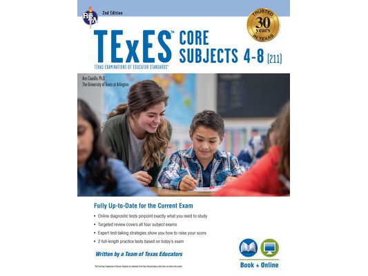 TExES Core Subjects 4-8 (211) Study Guide 2025-2026