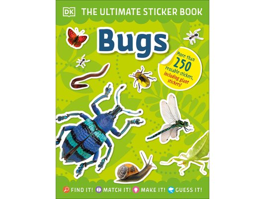 The Ultimate Sticker Book Bugs