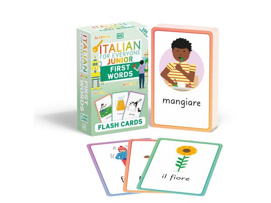 Italian for Everyone Junior First Words Flash Cards