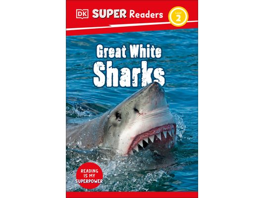 DK Super Readers Level 2 Great White Sharks