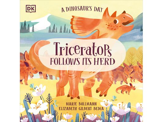 A Dinosaur's Day: Triceratops Follows Its Herd