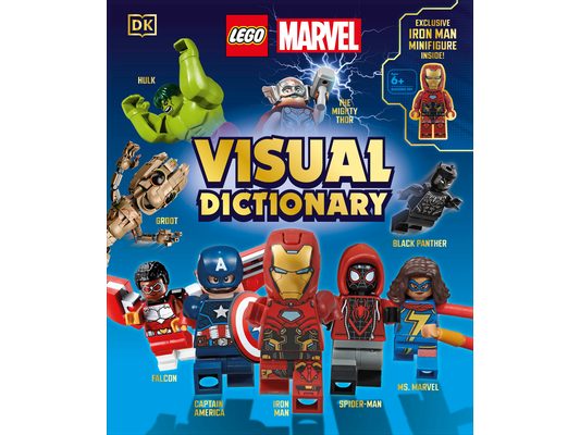 Lego Marvel Visual Dictionary: With Exclusive Iron Man Minifigure