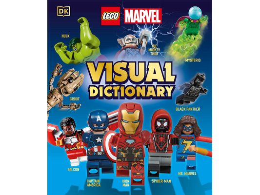 Lego Marvel Visual Dictionary (Library Edition): Without Minifigure