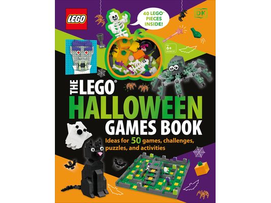 The Lego Halloween Games Book: Ideas for 50 Games, Challenges, Puzzles, and Activities