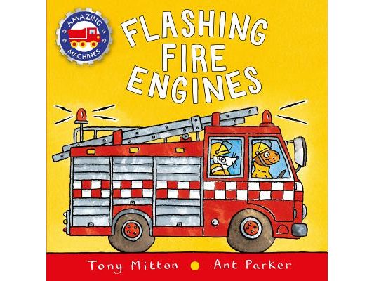 Flashing Fire Engines
