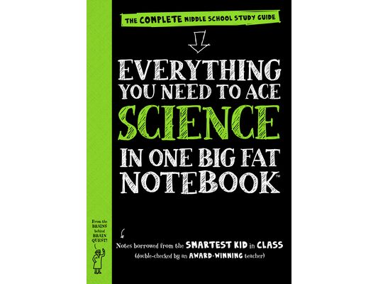 Everything You Need to Ace Science in One Big Fat Notebook: The Complete Middle School Study Guide
