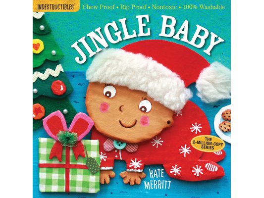 Indestructibles: Jingle Baby: Chew Proof - Rip Proof - Nontoxic - 100% Washable (Book for Babies, Newborn Books, Safe to Chew)