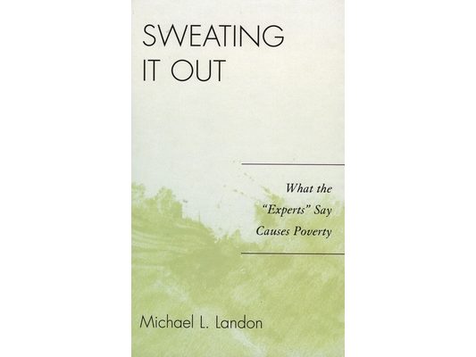 Sweating It Out: What the 'Experts' Say Causes Poverty