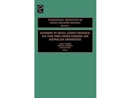 Autonomy in Social Science Research: The View from United Kingdom and Australian Universities