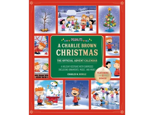 Peanuts: A Charlie Brown Christmas: The Official Advent Calendar (Featuring 5 Songs!): A Holiday Keepsake with Surprises Including Ornaments, Music, a