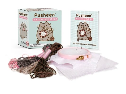 Pusheen: A Cross-Stitch Kit