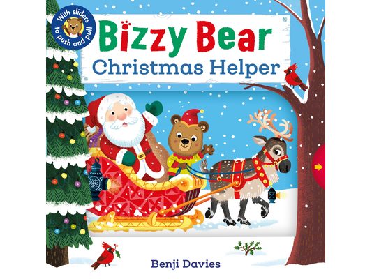 Bizzy Bear: Christmas Helper: (Interactive Holiday Board Book for Toddlers - With Sturdy Tabs and Slides to Push and Pull)
