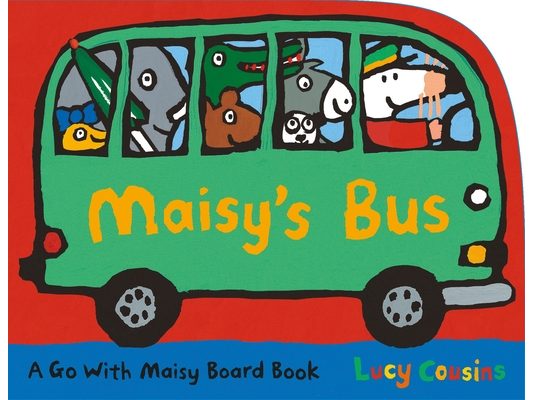 Maisy's Bus: (A Bus-Shaped Board Book about Maisy the Mouse's Adventure Through Town for Toddlers)