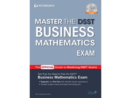 Master the Dsst Business Mathematics Exam