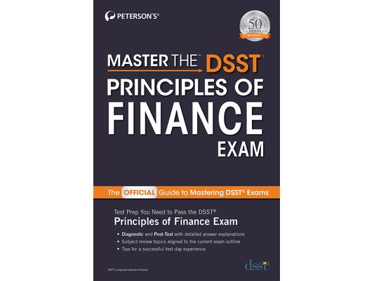 Master the Dsst Principles of Finance Exam