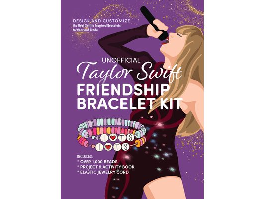 Unofficial Taylor Swift Friendship Bracelet Kit: Design and Customize the Best Swiftie Inspired Bracelets to Wear and Trade - Includes: Over 1,000 Bea