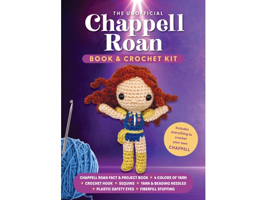 The Unofficial Chappell Roan Book and Crochet Kit: Includes Everything to Crochet Your Own Chappell-Chappell Roan Fact and Project Book, 4 Colors of Y
