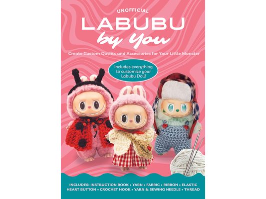Unofficial Labubu by You: Create Custom Outfits and Accessories for Your Little Monster - Includes Everything to Customize You Labubu Doll! - Includes