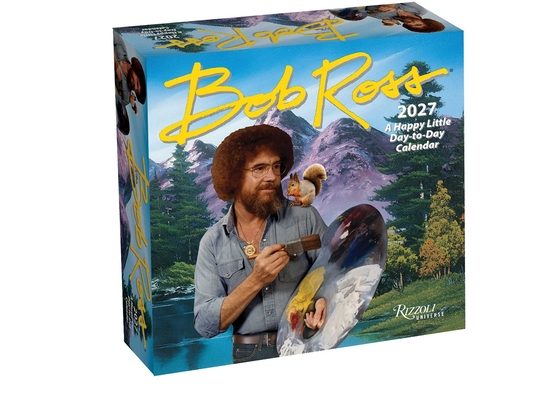 Bob Ross 2027 Day-To-Day Calendar
