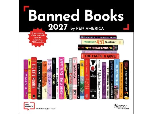 The Banned Books 2027 Wall Calendar