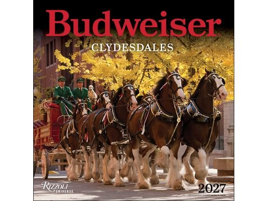 Clydesdales of Budweiser 2027 Wall Calendar