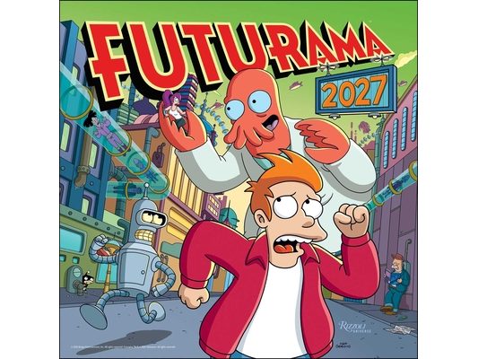 Futurama 2027 Wall Calendar