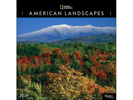 National Geographic: American Landscapes 2027 Wall Calendar